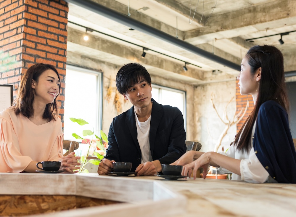 内定者・階層別研修のサービスイメージ